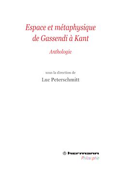 Télécharger le livre :  Espace et métaphysique de Gassendi à Kant
