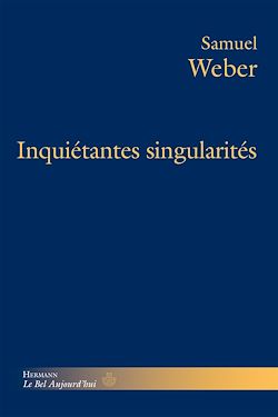 Télécharger le livre :  Inquiétantes singularités