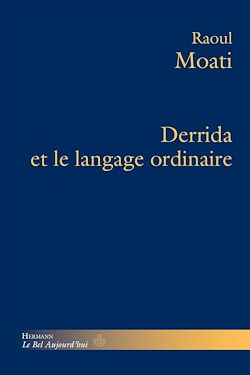 Télécharger le livre :  Derrida et le langage ordinaire