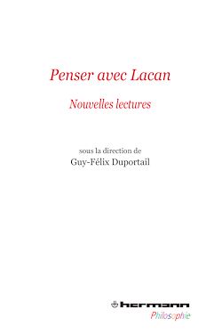 Télécharger le livre :  Penser avec Lacan