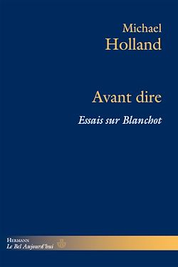 Télécharger le livre :  Avant dire