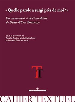 Télécharger le livre :  « Quelle parole a surgi près de moi ? »