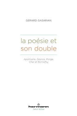 Télécharger le livre :  La poésie et son double