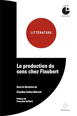 Télécharger le livre :  La production du sens chez Flaubert