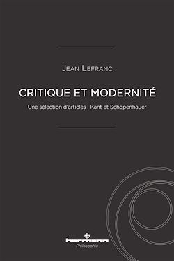Télécharger le livre :  Critique et Modernité