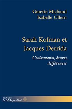 Télécharger le livre :  Sarah Kofman et Jacques Derrida