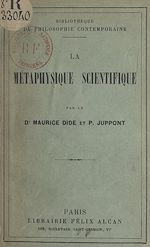Télécharger le livre :  La métaphysique scientifique