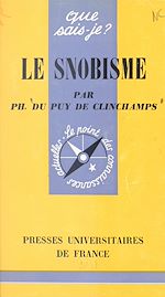 Download this eBook Le snobisme