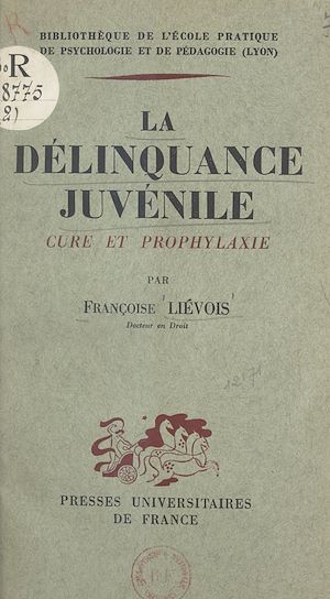 Download the eBook: La délinquance juvénile (cure et prophylaxie)