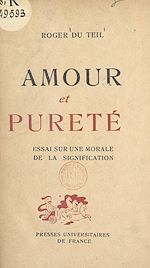 Télécharger le livre :  Amour et pureté