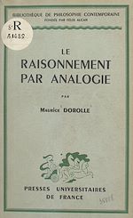 Télécharger le livre :  Le raisonnement par analogie