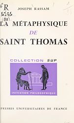 Télécharger le livre :  La métaphysique de Saint Thomas