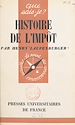 Télécharger le livre :  Histoire de l'impôt