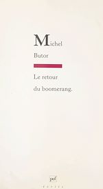 Télécharger le livre :  Le retour du boomerang