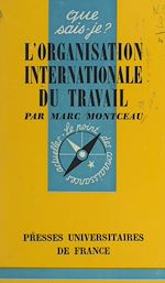 Download this eBook L'organisation internationale du travail