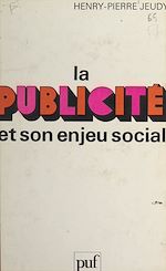 Télécharger le livre :  La publicité et son enjeu social