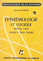 Télécharger le livre :  Épistémologie et logique