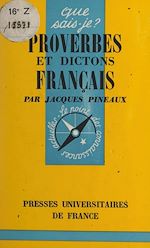 Download this eBook Proverbes et dictons français