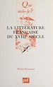 Télécharger le livre :  La littérature française du XVIIIe siècle