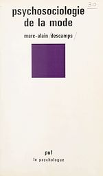 Télécharger le livre :  Psychosociologie de la mode