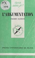 Download this eBook L'argumentation