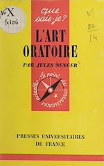 Download this eBook L'art oratoire
