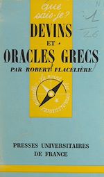Download this eBook Devins et oracles grecs