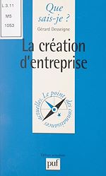 Télécharger le livre :  La création d'entreprise