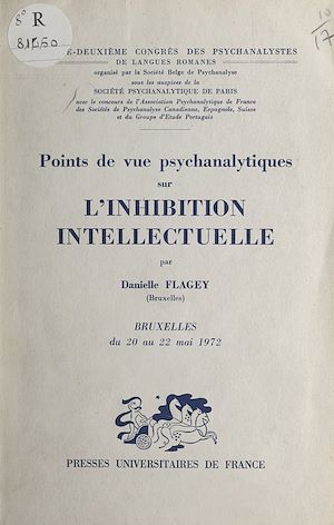 Download the eBook: Points de vue psychanalytiques sur l'inhibition intellectuelle