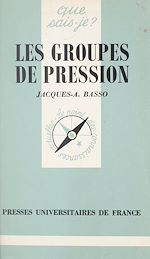 Download this eBook Les groupes de pression