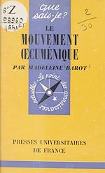 Download this eBook Le mouvement œcuménique