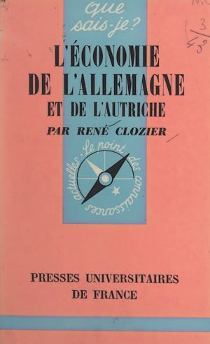 Téléchargez le livre :  L'économie de l'Allemagne et de l'Autriche