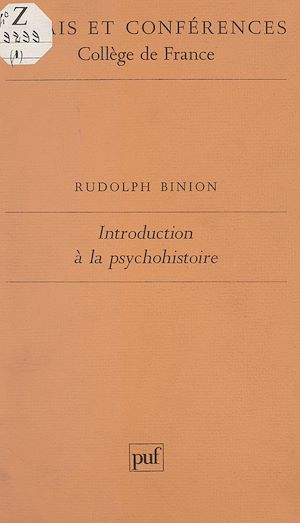 Download the eBook: Introduction à la psychohistoire