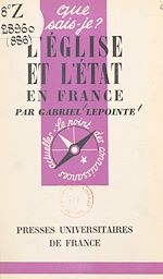 Download this eBook Les rapports de l'Église et de l'État en France