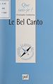 Télécharger le livre :  Le Bel Canto