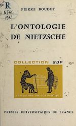 Télécharger le livre :  L'ontologie de Nietzsche
