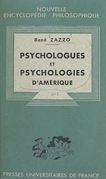 Télécharger le livre :  Psychologues et psychologies d'Amérique