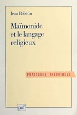 Télécharger le livre :  Maïmonide et le langage religieux