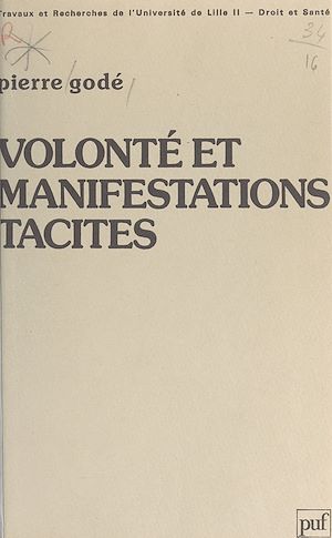 Download the eBook: Volonté et manifestations tacites
