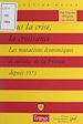 Télécharger le livre :  Sous la crise, la croissance
