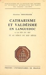 Télécharger le livre :  Catharisme et valdéisme en Languedoc