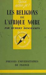 Download this eBook Les religions de l'Afrique noire