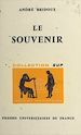 Télécharger le livre :  Le souvenir