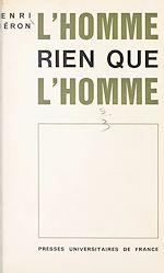 Télécharger le livre :  L'homme, rien que l'homme