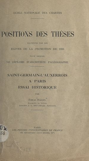 Download the eBook: Saint-Germain-l'Auxerrois à Paris. Essai historique.