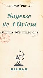 Télécharger le livre :  Sagesse de l'Orient