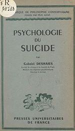 Télécharger le livre :  Psychologie du suicide