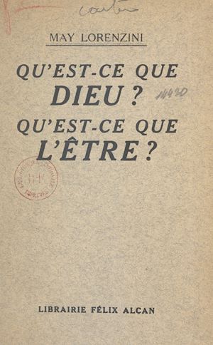Download the eBook: Qu'est-ce que Dieu ? Qu'est-ce que l'être ?