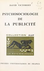 Télécharger le livre :  Psychosociologie de la publicité
