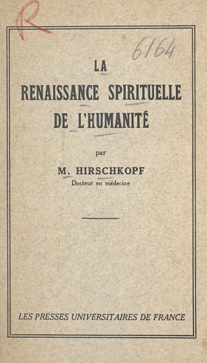 Download the eBook: La renaissance spirituelle de l'humanité
